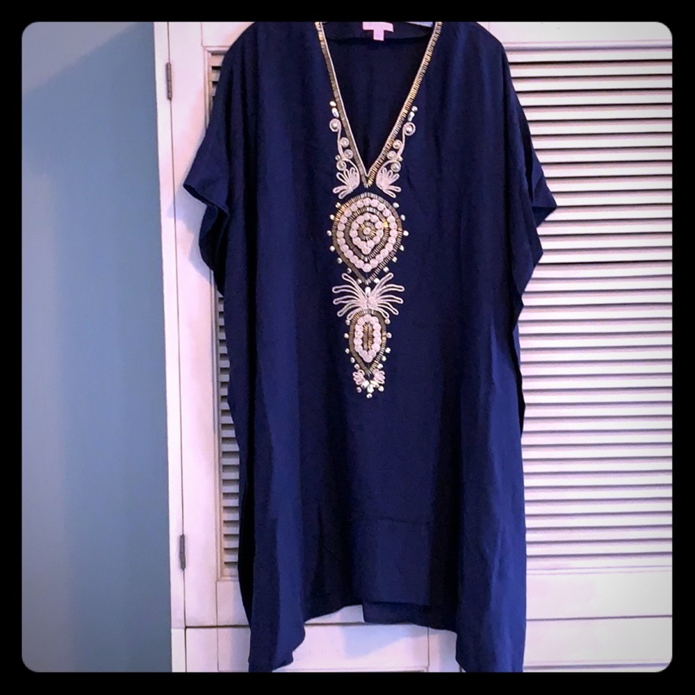 Lilly Pulitzer embellished tunic